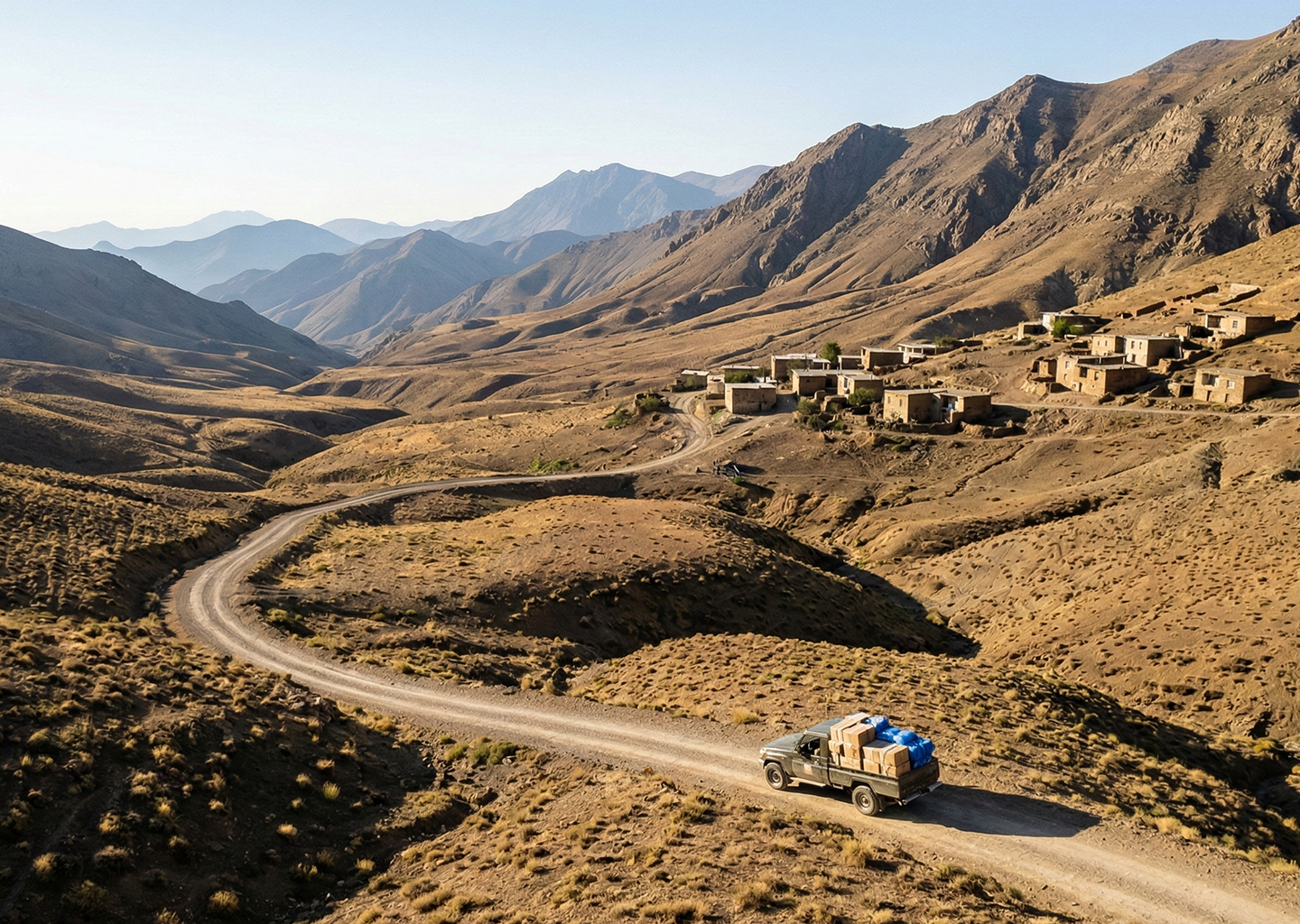 A remote village in Iran’s mountainous region